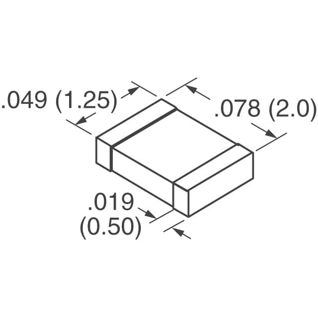 C0805C911J5HACAUTO KEMET  Condensateurs en céramique